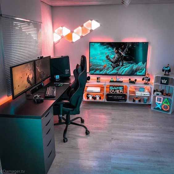 26 Best Gaming Setups of 2022  Best gaming setup, Gaming setup, Gaming  room setup