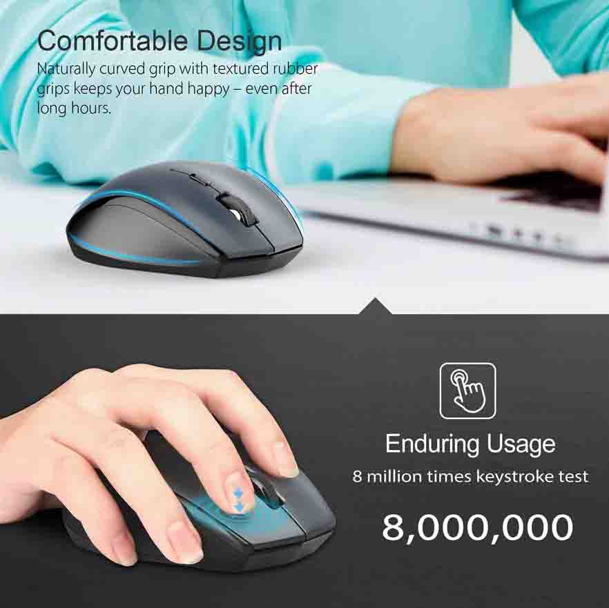 TECKNET Wireless Mouse